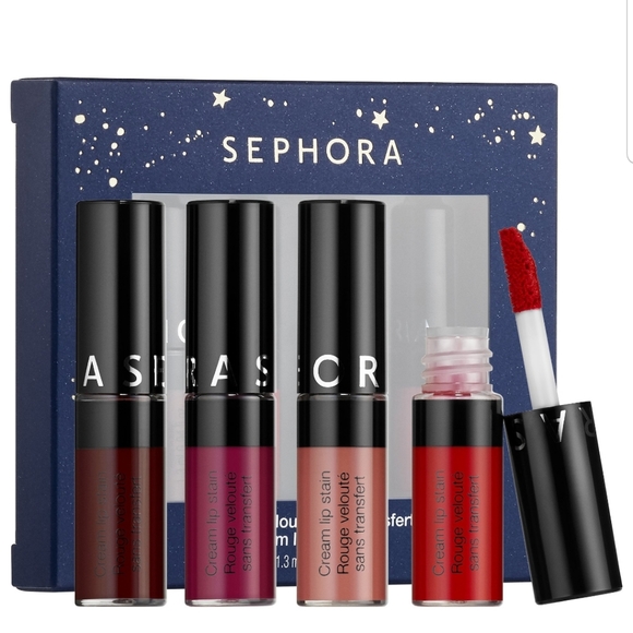 Sephora Collection Mini Cream Lip Stain Set Nwt